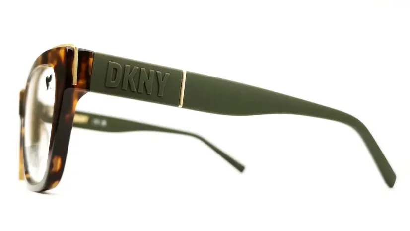 Dámská brýlová obruba DKNY DK5063 281 - hnědá (havana)/zelená (khaki)