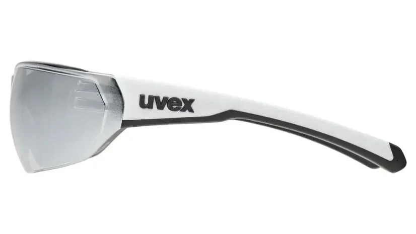 Sportovní sluneční brýle UVEX EQUATE 1241 - WHITE MATT /MIR.SILVER (S5330828816)
