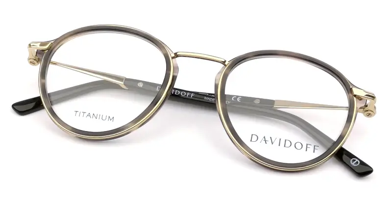Brýlová obruba Davidoff DAP106 02 - šedá/zlatá/černá