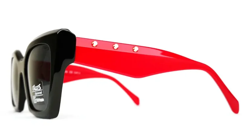 Dámské sluneční brýle EXCCES Polarized EX727AC C04 - černá/červená