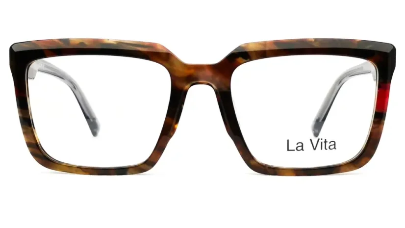 Dioptrické brýle La Vita RGK009 - C4 - hnědá/šedá/oranžová