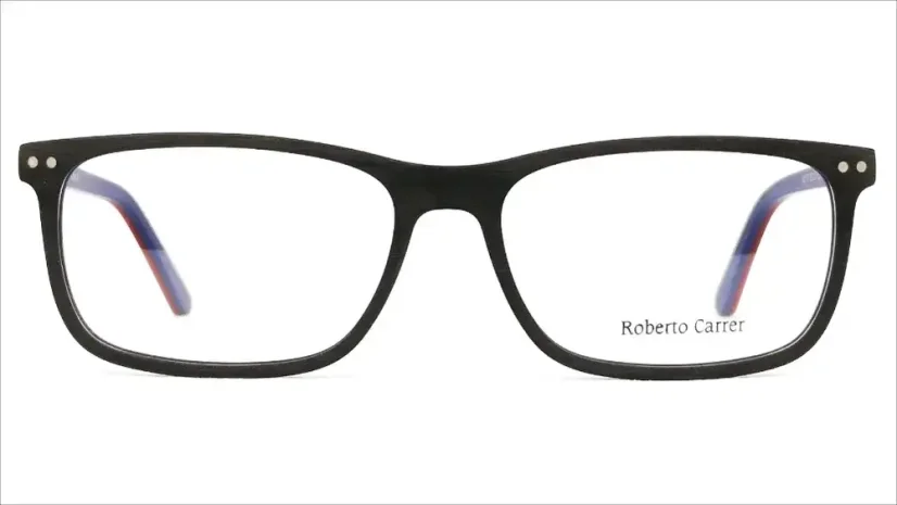 Pánské brýle (CLIP-ON) Roberto Carrer RC 1117 Col. 02 - černá/červená/modrá