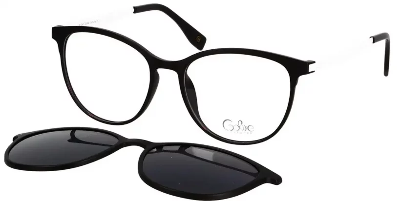 Brýle se slunečním klipem Cooline 159 c1 m.black-white