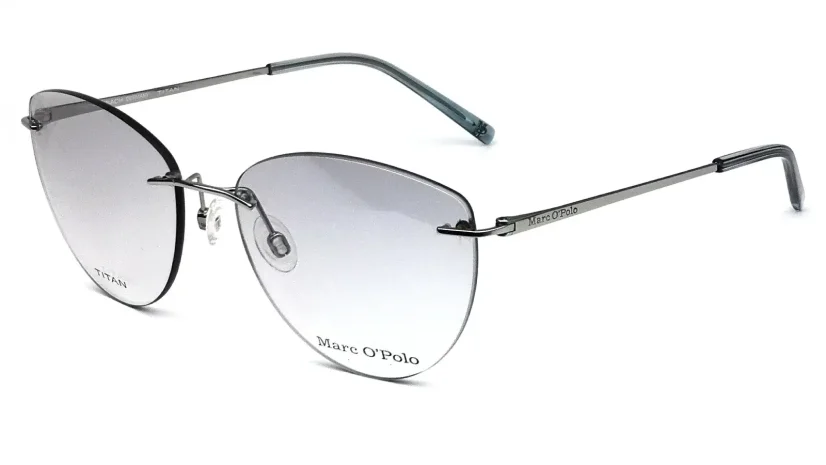 Bezrámová brýlová obruba  MARC O'POLO TITANIUM 500038 00 - stříbrná