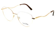 Dámská brýlová obruba La Vita MLW23009 C3 - bílá/zlatá