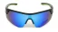 Unisex sportovní brýle HANNAH 6856 Col. 3 - černá/zelená