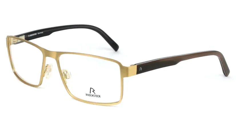 Pánská brýlová obruba Rodenstock R2597 - zlatá/hnědá