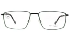 Pánská brýlová obruba ESCHENBACH TITANFLEX 820872 14 - zeleno-šedá/černá
