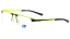 Pánská brýlová obruba Luca Martelli Sport Collection LMS 065 Col. 04 - černá/žlutá