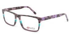 Dámská brýlová obruba Bella BE 8126 C1 - růžová/šedá/modrá