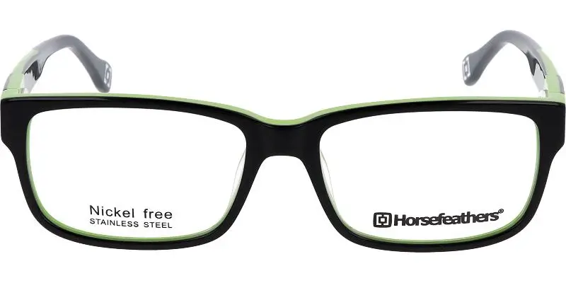 Junior brýlová obruba HORSEFEATHERS 3813 c1 - černá/zelená