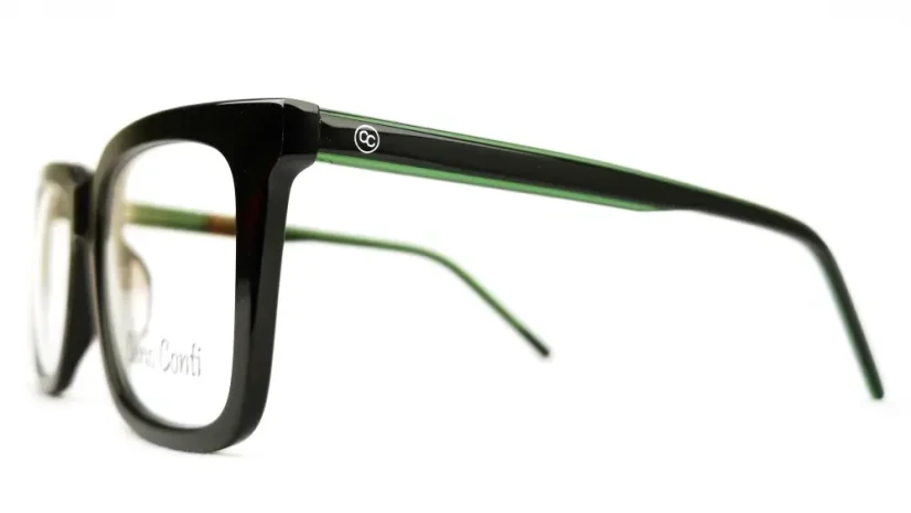 Brýlová obruba Carlo Conti A25309 C3 - černá/zelená (transparentní)