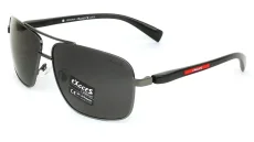 Pánské sluneční brýle EXCCES Polarized EX380-C01 - černá/šedá/červená