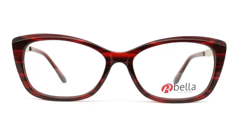 Dámská brýlová obruba Bella BE-8136-C3 - vínová