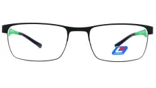 Pánská brýlová obruba Luca Martelli Sport collection LMS 049 C5 - černá/zelená