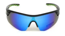 Unisex sportovní brýle HANNAH 6856 Col. 3 - černá/zelená