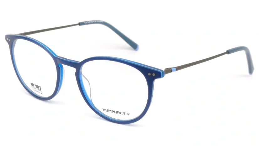 Unisex brýle se slunečním klipem (2v1) HUMPHREY´S 581066 74 - modrá