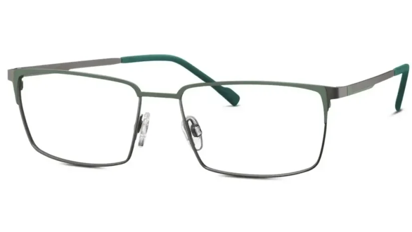Pánská brýlová obruba TITANFLEX 820987 34 - zelená/hnědá