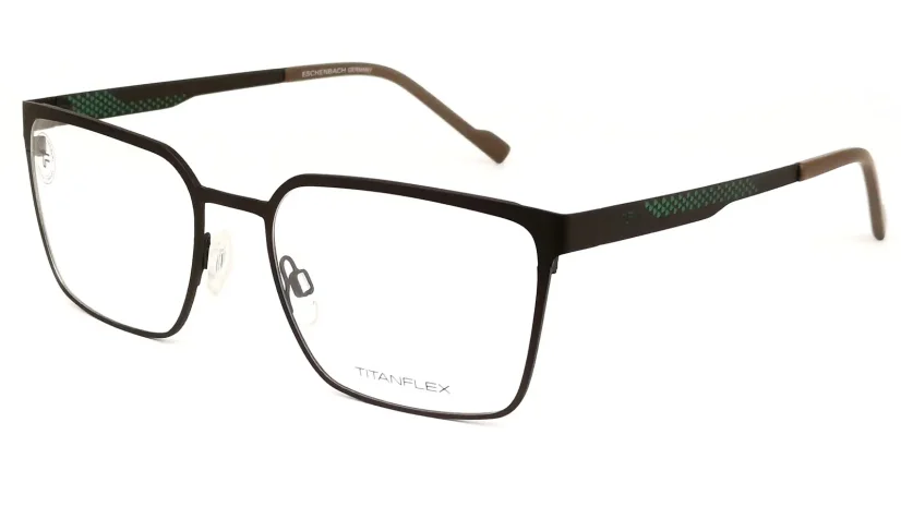 Pánská brýlová obruba TITANFLEX 820973 60 - hnědá