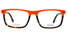 Brýlová obruba WOODYS 231013 BERN 03 - oranžová/hnědá Brýlová obruba WOODYS 231013 BERN 03 - oranžová/hnědá
