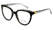 Dámská brýlová obruba La Vita RGK006 C2 - šedá/hnědá/oranžová