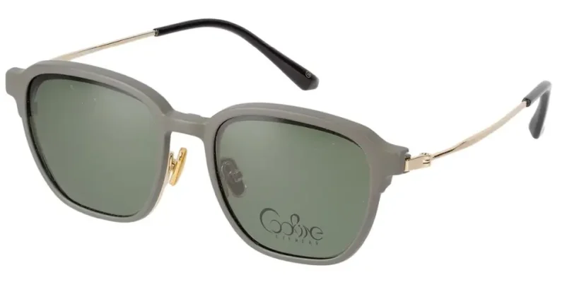 Dioptrické brýle se slun.klipem (2v1) Cooline 117 dk.grey