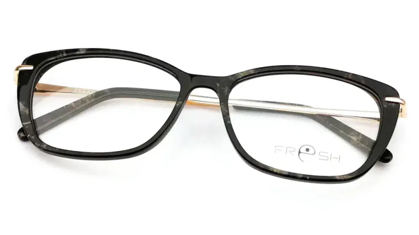 Dámská brýlová obruba Fresh FR-7798-C3 - černá/zlatá