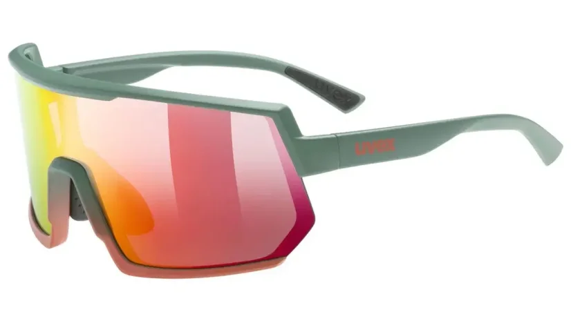 Sportovní brýle UVEX SPORTSTYLE 235 - MOSS GR.GRA./MIR.RED - Cat. 2 (S5330037316)
