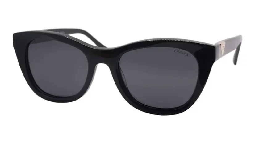 Dámské sluneční brýle EXCCES Polarized PLYTA EX728AC C01 - černá/zlatá