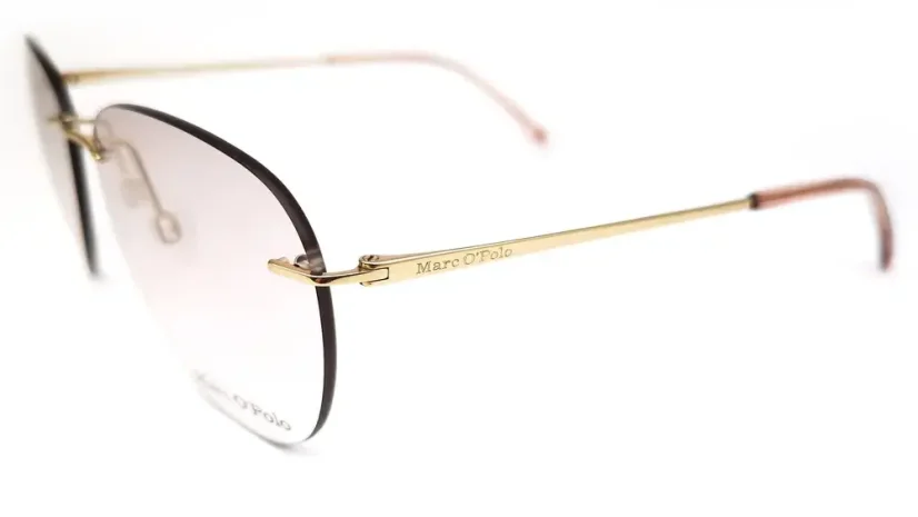 Bezrámová brýlová obruba  MARC O'POLO TITANIUM 500037 20 - zlatá