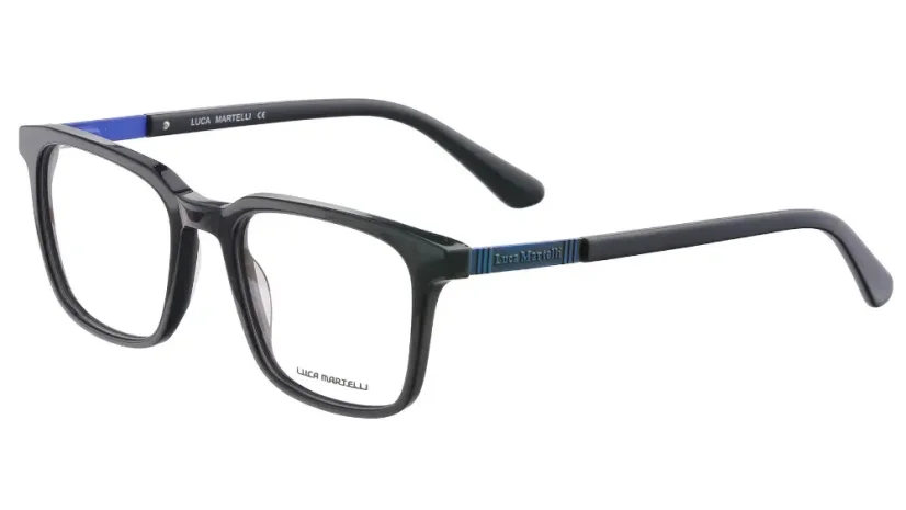 Pánská brýlová obruba Luca Martelli LM2208 Col. 01 - černá/modrá