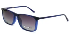Brýlová obruba se slunečním polarizačním klipem ZITRONE ZN 18-010 Col.19P - tmavě modrá Brýlová obruba se slunečním polarizačním klipem ZITRONE ZN 18-010 Col.19P - tmavě modrá