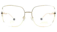 Luxusní zlacená dámská brýlová obruba EMILIA BY ENNI MARCO 23KT IV67-019 col.01 - zlatá Luxusní zlacená dámská brýlová obruba EMILIA BY ENNI MARCO 23KT IV67-019 col.01 - zlatá
