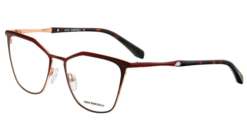 Dámská brýlová obruba LUCA MARTELLI LM 1208 col. 05 - vínová