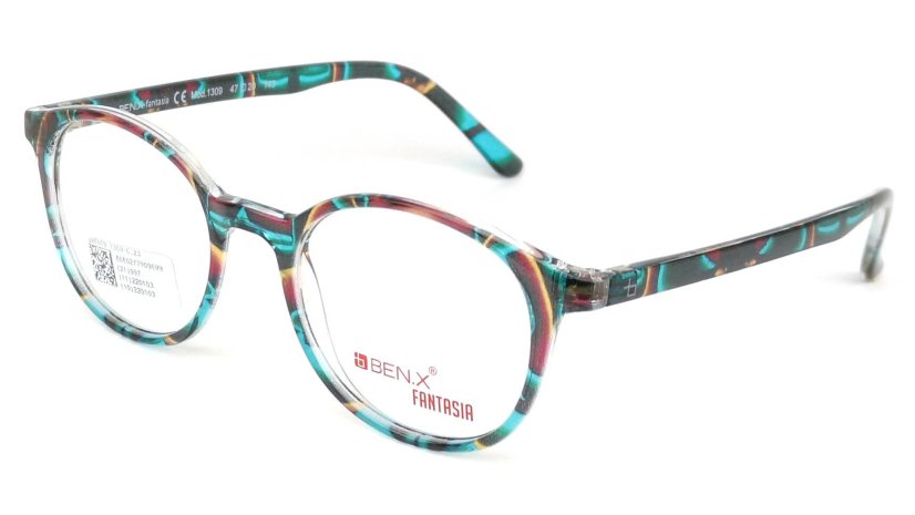 Brýlová obruba BEN.X fantasia 1309 c23 tyrkysová