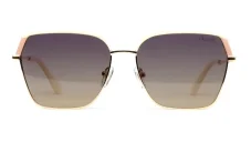 Dámské sluneční brýle EXCCES Polarized EX660 c04 - zlatá/bílá/béžová