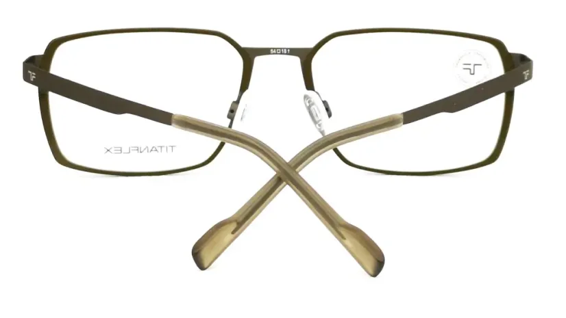 Pánská brýlová obruba TITANFLEX 820964 30 - khaki