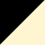 Černá/Krémová