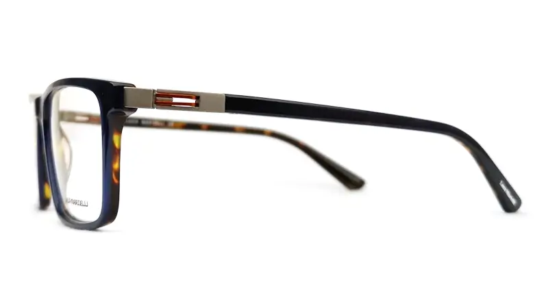 Pánská brýlová obruba Luca Martelli LM2190 COL. 01 - tmavě modrá/hnědá