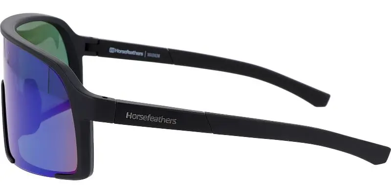 Sluneční sportovní brýle Horsefeathers 391025 MAGNUM TR01 - zeleno-modrý odlesk