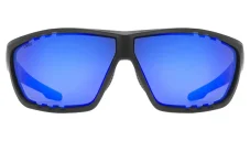 Sportovní sluneční brýle UVEX SPORTSTYLE 706 BLACK MAT / MIR.BLUE (S5320062016)