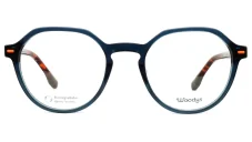Dámská brýlová obruba WOODYS 230312 FRED 01 - tmavě modrá/hnědá/oranžová