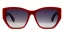 Dámské sluneční brýle EXCCES Polarized EX668-C03 -červená/černá