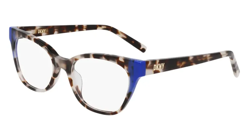 Dámská brýlová obruba DKNY DK5058 275 - hnědá/čirá/modrá