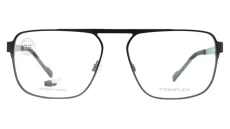 Pánská brýlová obruba TITANFLEX 820945 30 - šedá/tyrkysová