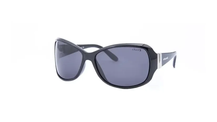 Dámské sluneční brýle EXCCES Polarized EX512 C01 - černá/stříbrná