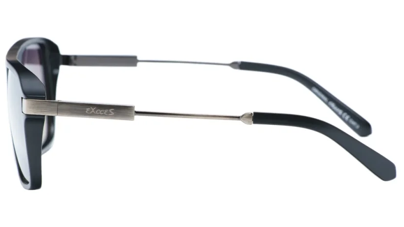 Pánské sluneční brýle EXCCES Polarized EX677-C02 - černá/bronzová (červenohnědé gradující zabarvení)