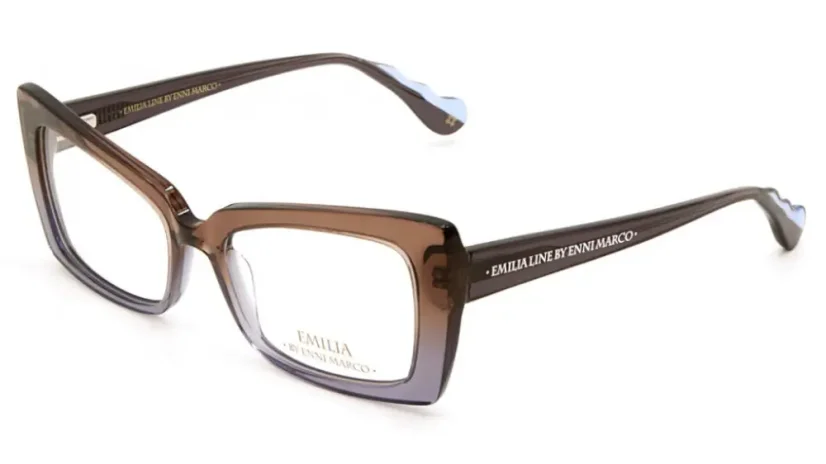 Stylová dámská brýle EMILIA by ENNI MARCO IV 65-020 19P - hnědá/fialová