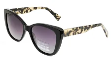Dámské sluneční polarizační brýle POINT 483099 C1 - černá/hnšdá