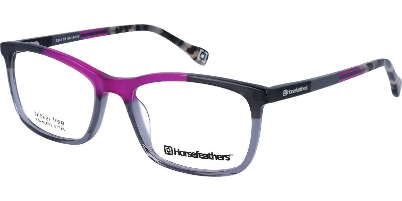 Unisex brýle Horsefeathers 3302 C1 - šedá/fialová